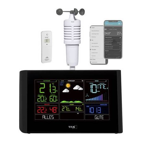 stazione meteo tfa dostman wlan previsione per 12-24ore [35.8001.01]