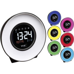 sveglia tfa dostmann con luce [60.2026.01]