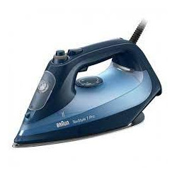 ferro da stiro braun texstyle7 pro a vapore 3000w blu [si7160bl]