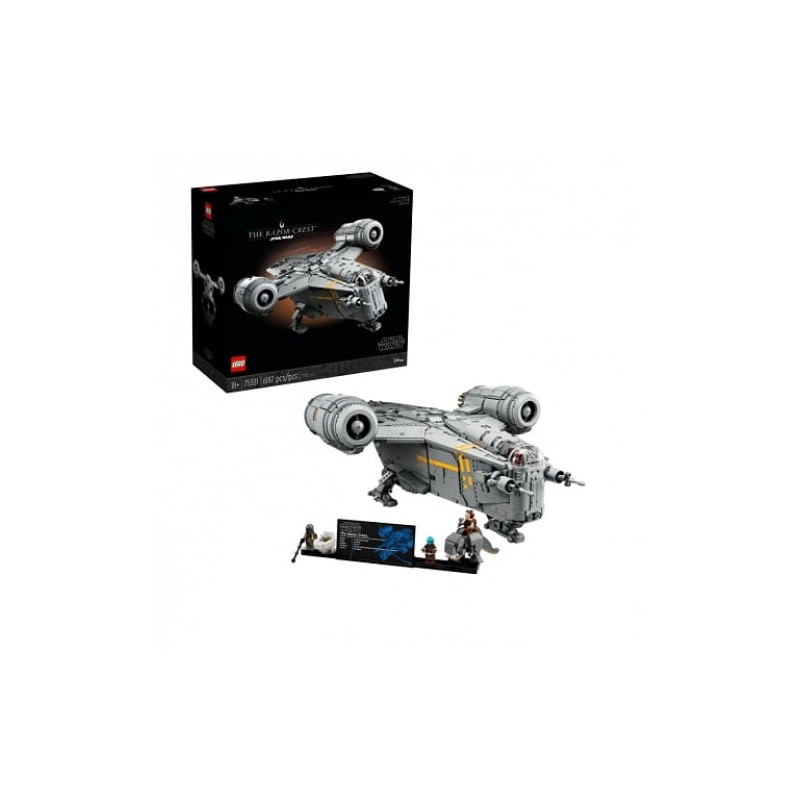 microfighter lego costruzioni razor crest 75331 ucs