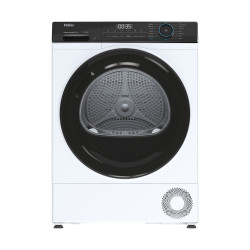 asciugatrice haier hd100-a2939e-it 10kg classe a++ nero/bianco
