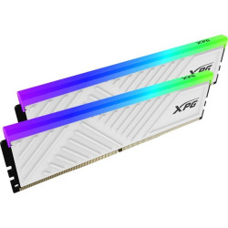 ram dimm ddr4 2x8gb adata spectrix 3200mhz cl16 1.35v bianco [ax4u32008g16a-dtwhd35g]