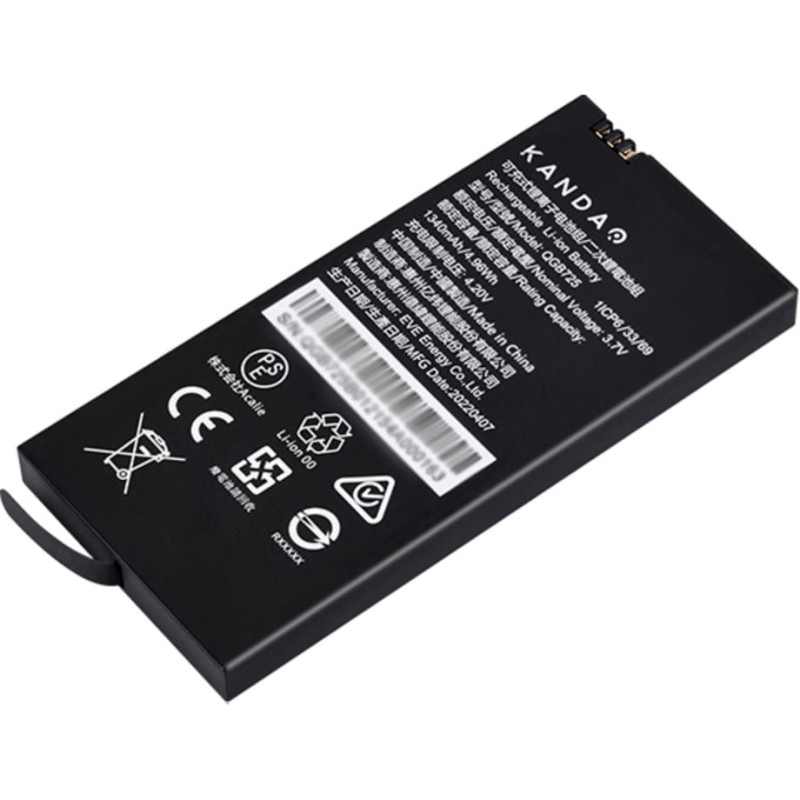 batteria kandao qoocam ego akku nero [qgb725]