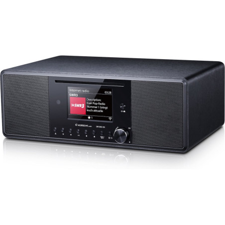 radio da tavolo albrecht dr 895 internet/dab+/cd fm/usb/wifi nero