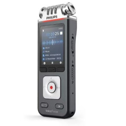 registratore audio philips 3mic stereo 24-bit/96khz 8gb 1000mah