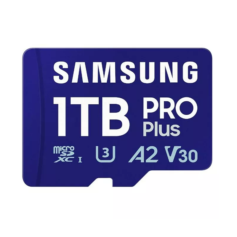 1tb scheda microsd pro samsung mb-md1t0sa/ww + adattatore blu