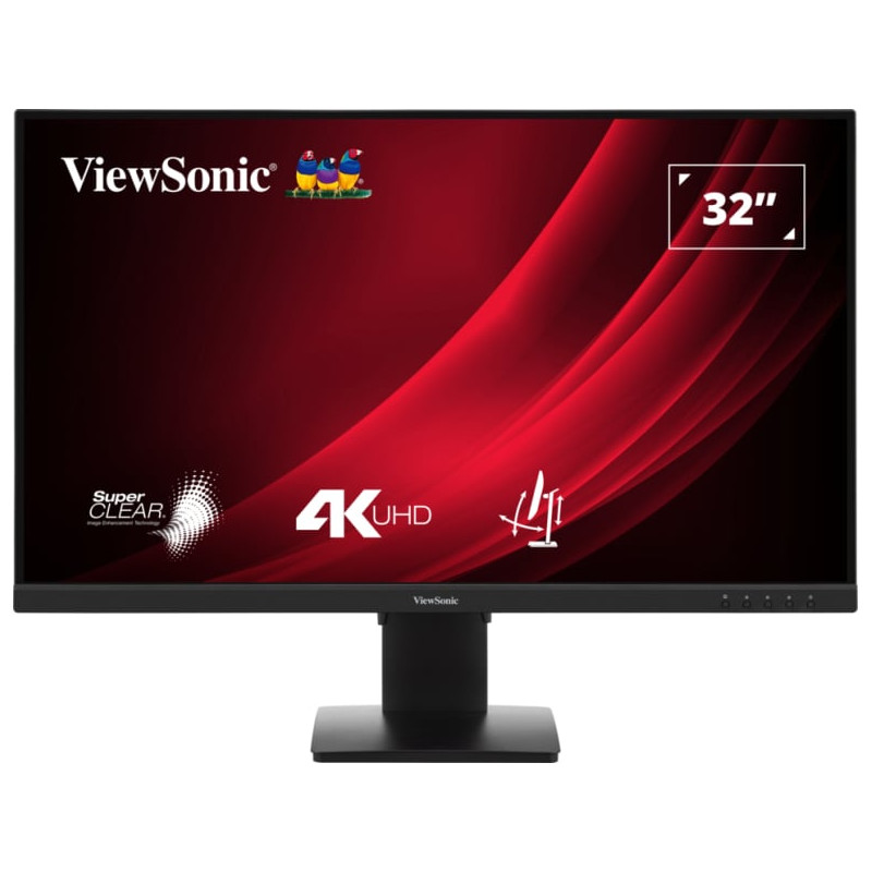monitor led 32" viewsonic vg3208-4k uhd 4k 3840x2160 4ms