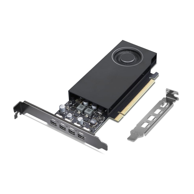 scheda video nvidia lenovo rtx a400 4gb gddr6 128 bit nero [4x61q73040]