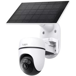 telecamera ip tp-link tapo tc90 kit con pannello solare e supporto