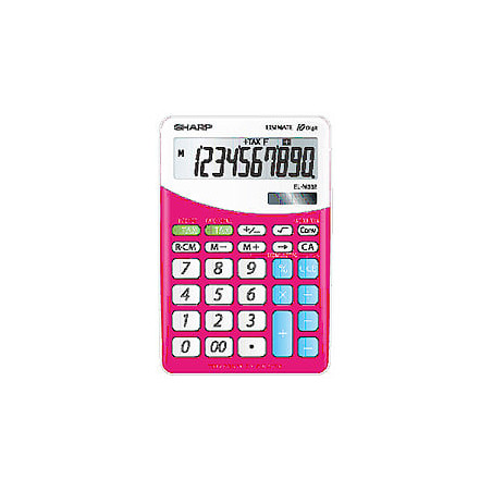calcolatrice sharp el m332b rosa