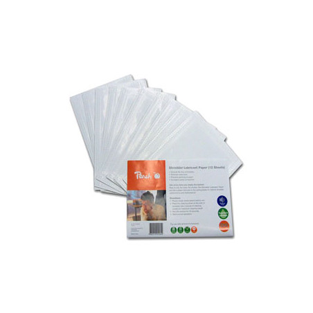 fogli lubrificanti distruggidocumenti titanium 12 pezzi [ps100-00]