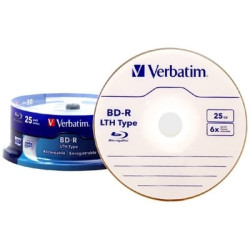 confezione br-d verbatim 25gb 25pz 6xvelocità dei dati [43837]