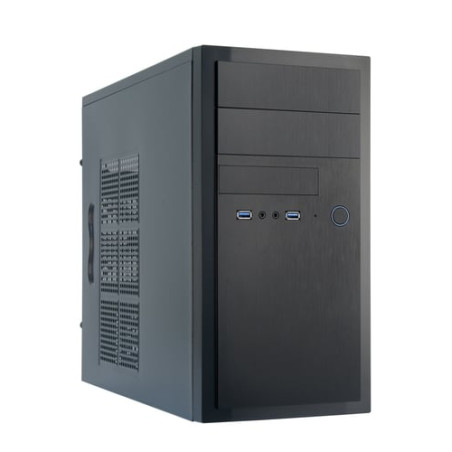 case chieftec elox serie ht-01b micro-atx con alimentatore