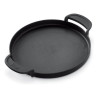 piastra weber gourmet per barbecue in ghisa 40x30cm nero 7421