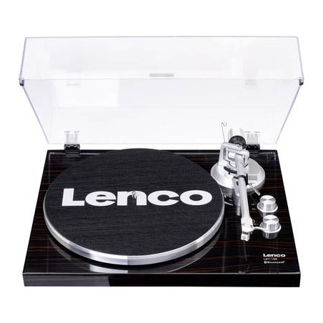 lenco lbt-188 giradischi usb trasmissione a cinghia noce [lbt-188