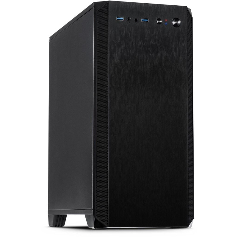 case intertech atx micro-tower h-606 nero [88881311]