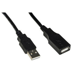 cavo link usb 2.0 m/f, 3m [lkcusb3]
