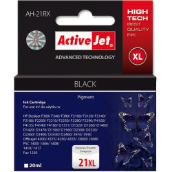 Cartuccia activejet ah-351 compatibile con hp c9351 no.21 nero