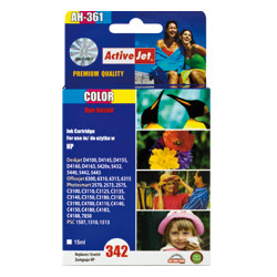 Cartuccia activejet ah-361 compatibile con hp c9361ee no.342