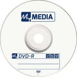 confezione dvd-r mymedia 4.7gb 16x speed opaco involucro argento