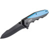 coltello chiudibile hazet 115mm nero/blu [2157-3]