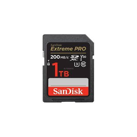 1tb scheda di memoria sd sandisk extreme pro nero [sdsdxxd-1t00-gn4in]