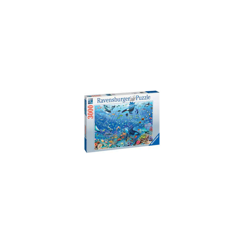 puzzle ravensburger - divertimento subacqueo colorato 3000pz
