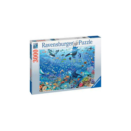 puzzle ravensburger - divertimento subacqueo colorato 3000pz
