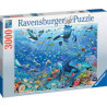 puzzle ravensburger - divertimento subacqueo colorato 3000pz