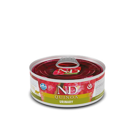 mangime farmina n&d quinoa alimento dietetico umido per gatti