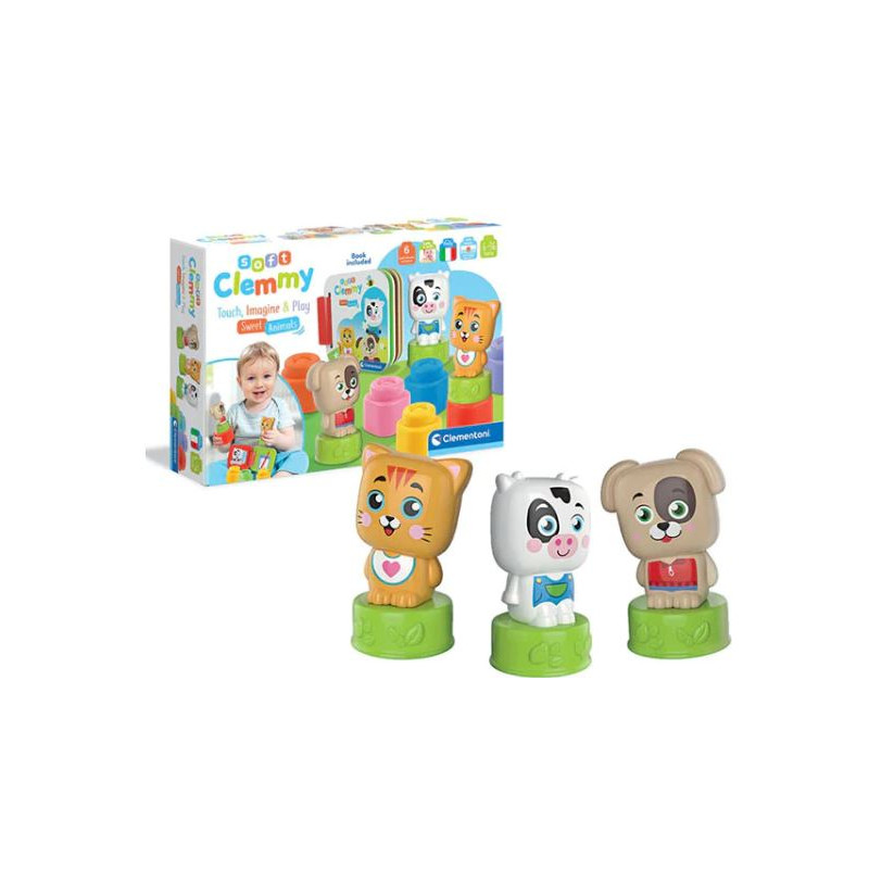 clemmy clementoni dolci animali multicolore [17849]