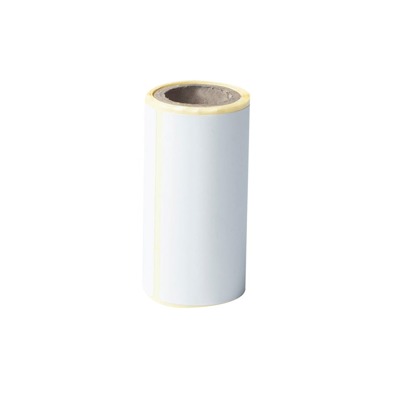 rotolo di etichette brother 76mmx44mm bianco [bde-1j044076-040]