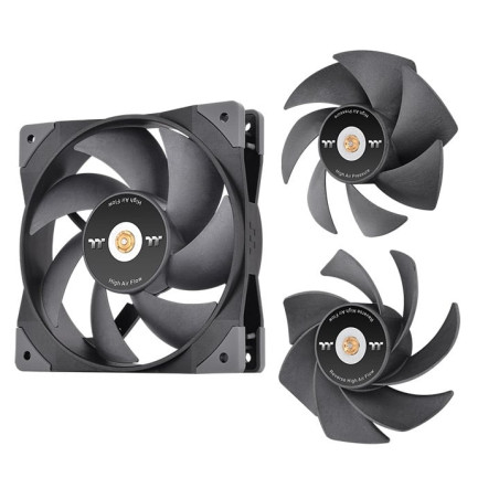ventola 120x120 thermaltake swafan gt12 tt premium edition nero [cl-f155-pl12bl-a]