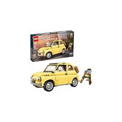 gioco da costruzione lego creator fiat 500 giallo 960pz [10271]