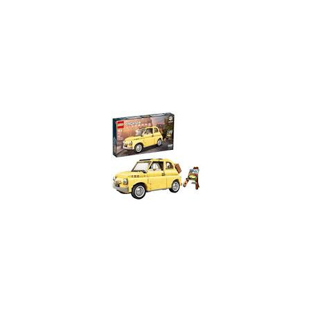 gioco da costruzione lego creator fiat 500 giallo 960pz [10271]
