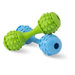 giocattolo per cani hilton manubrio dentale 15cm 1pz multicolore