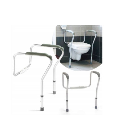 supporto da pavimento timago telaio di sicurezza per wc grigio