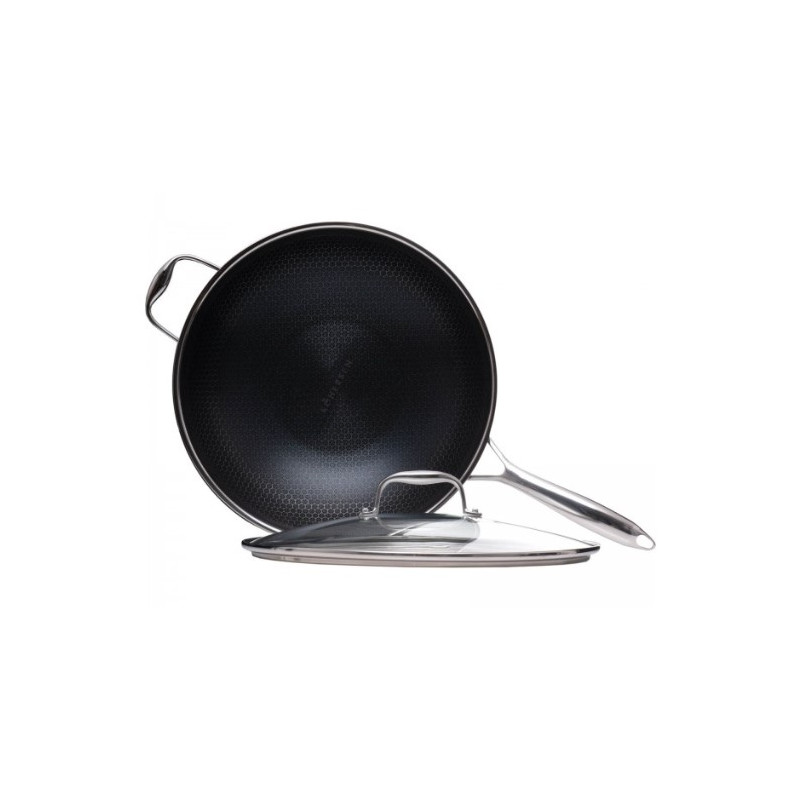 wok kohersen 32cm nero [71111]