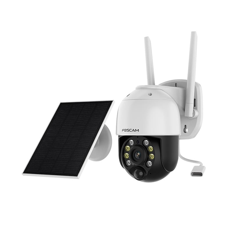 telecamera di sicurezza ip foscam b4 dome da esterno 2560x1440p bianco