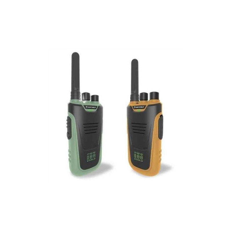 walkie-talkie kidywolf kidytalk 418014 bidirezionale con torcia