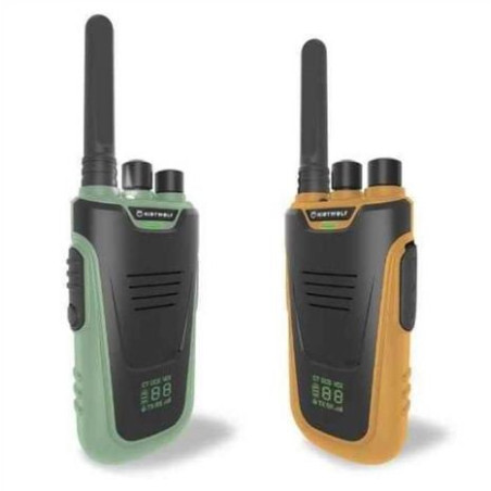 walkie-talkie kidywolf kidytalk 418014 bidirezionale con torcia