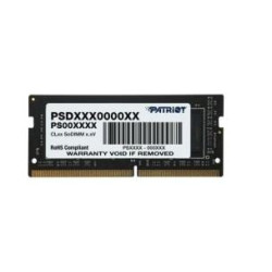 ram so-dimm ddr4 1x8gb patriot signature 2666mhz cl19 nero [sbpat4g08266601]