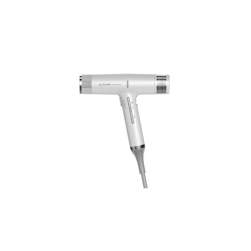 asciugacapelli gama iq 1 perfetto 2000w/cavo 3m grigio [ph6065]