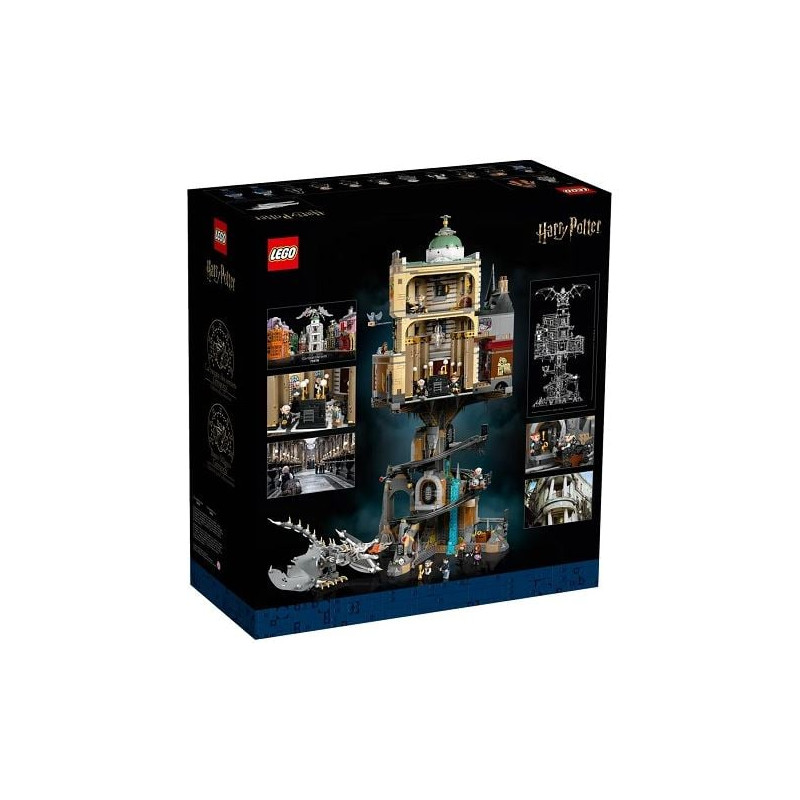 lego 76417 harry potter banca dei maghi gringott multicolore 4747pz