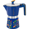 caffettiera pedrini frida kahlo moka 6tz in alluminio/acciaio inossidabile