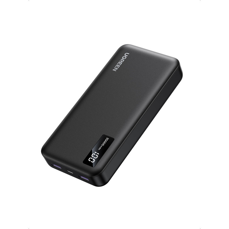 batteria portatile ugreen two-way powerbank 10000mah nero [25683]