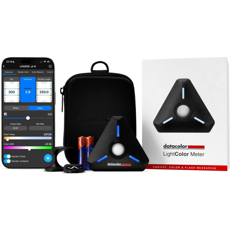 misuratori di luce datacolor lightcolor 1.0-1.000.000 lux bluetooth