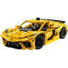kit modello lego technic 42205 chevrolet corvette stingray giallo