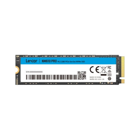 ssd 1tb lexar nm610pro m.2/pcie