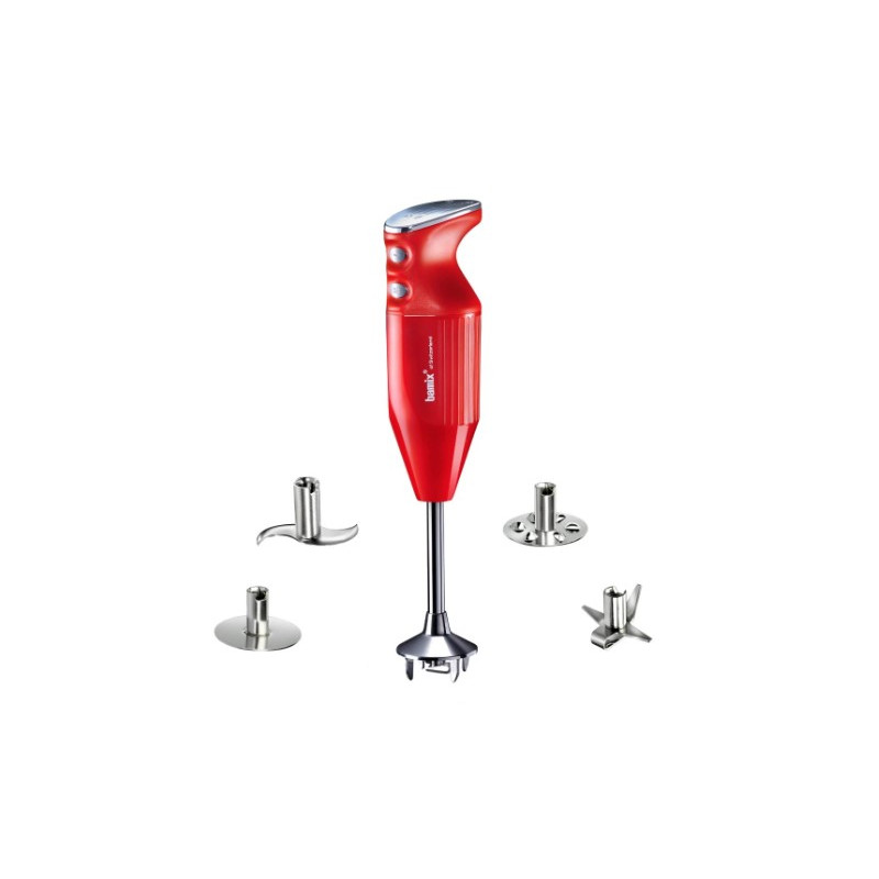 frullatore a immersione bamix maxx 350w rosso [bx maxx rd]